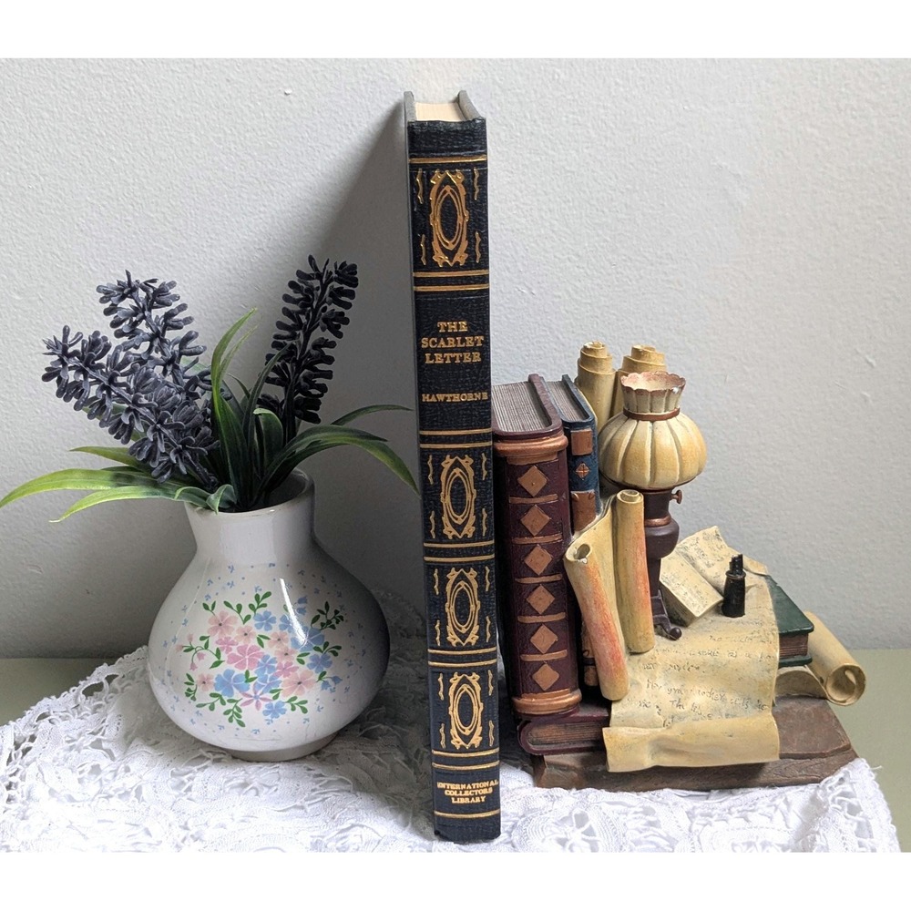 Vintage The Scarlet Letter Nathaniel Hawthorne ICL William Morris Binding